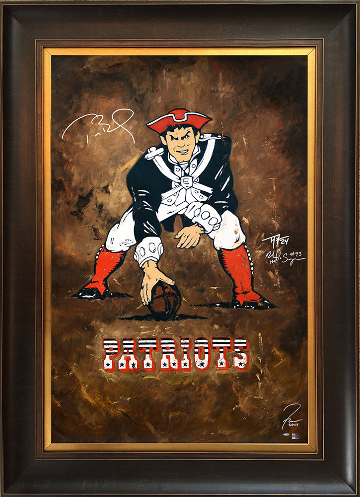 NE Patriots Vintage Logo,