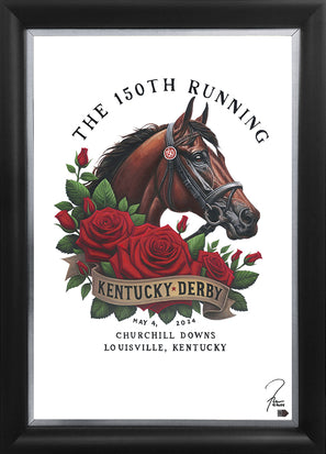the kentucky derby 150th anniversary, "a timeless tradition"  30x45 orig