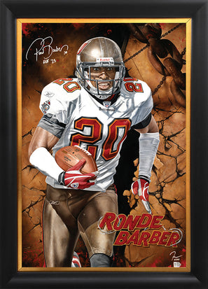 ronde barber, "in the zone" 30x45 orig, auto barber