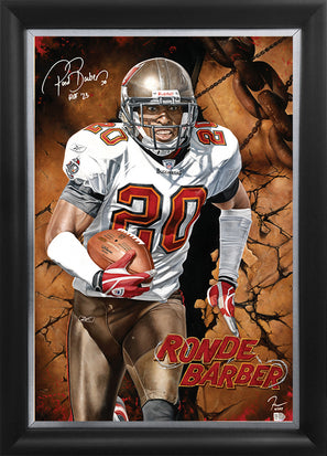 ronde barber, "in the zone" 30x45 orig, auto barber