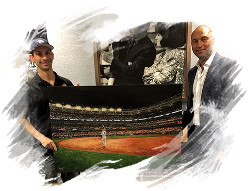 Derek jeter RETIREMENT GIFT  FROM THE NEW YORK YANKEES