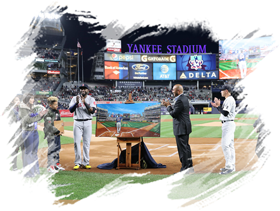 DAVID ORTIZ RETIREMENT GIFT FROM THE NEW YORK YANKEES
