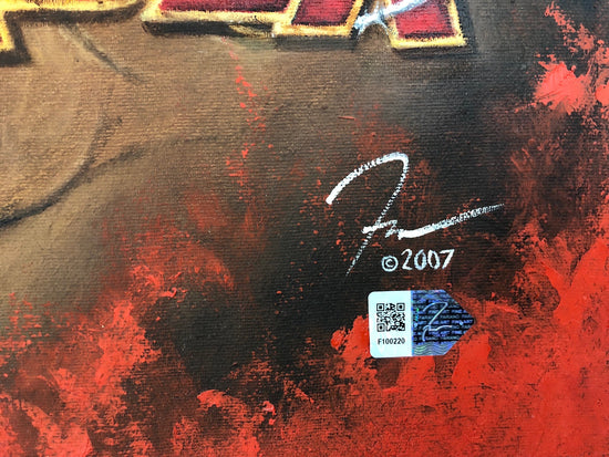 ronde barber, "in the zone" 30x45 orig, auto barber