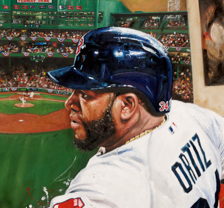 boston red sox 2013 ws champs, "the 617 as one" 36x54 orig, multi-auto