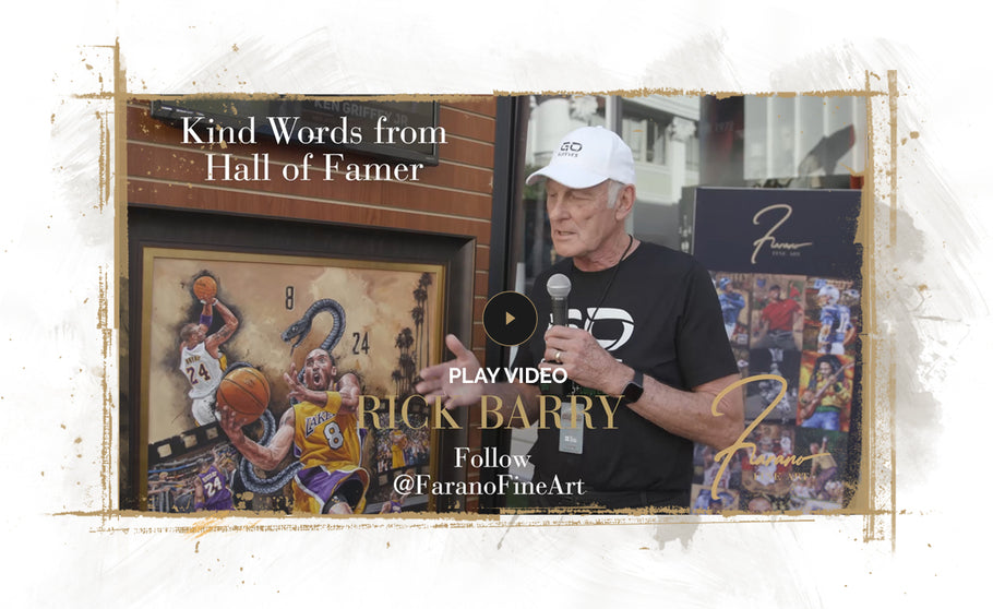 Testimonial from NBA Hall of Famer, Rick Barry!