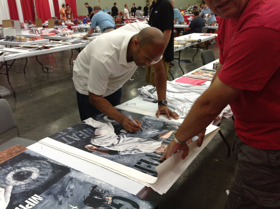 mariano rivera, "game over" 24x36 orig, auto rivera