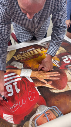san francisco 49ers dynasty, "gold blooded" 36x54 orig