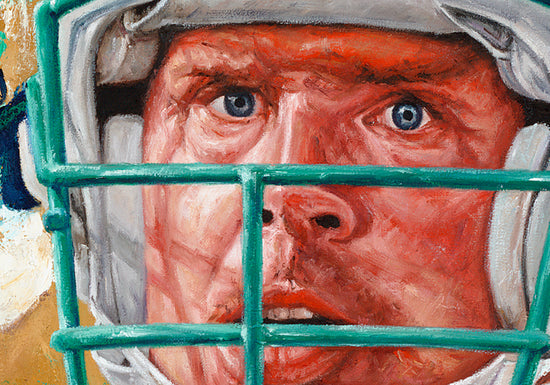 dan marino, "fear factor" 30x45 orig, auto marino
