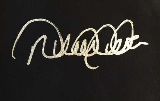 derek jeter, "curtain call" 30x45 orig, auto jeter