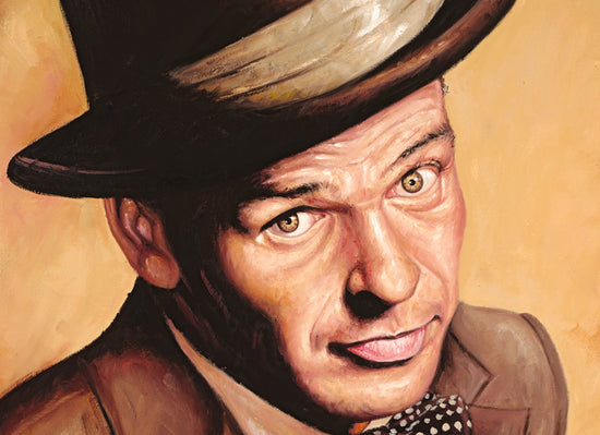 frank sinatra, "young at heart" 30x45 orig