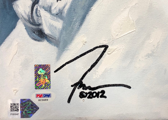 emmitt smith, "lone star" 30x45 orig, auto smith