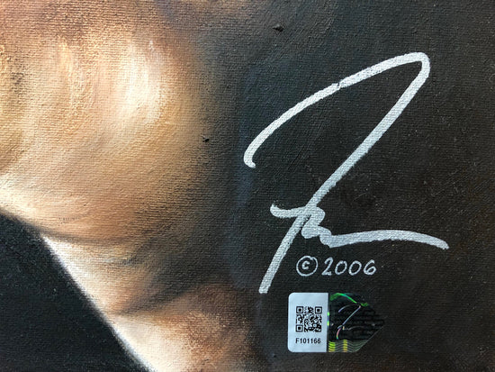 tupac shakur, "a soldier dies but once" 28x50 orig