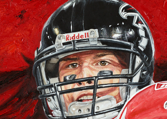 matt ryan, "launch mode" 30x45 orig, auto ryan