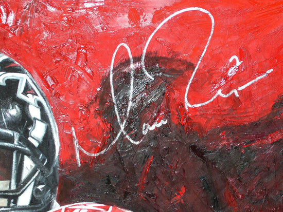 matt ryan, "launch mode" 30x45 orig, auto ryan