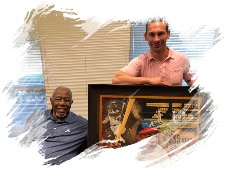 HANK AARON Becomes A Personal Collector of Farano