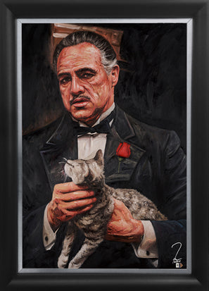 the godfather, "an offer you can't refuse" 30x45 orig
