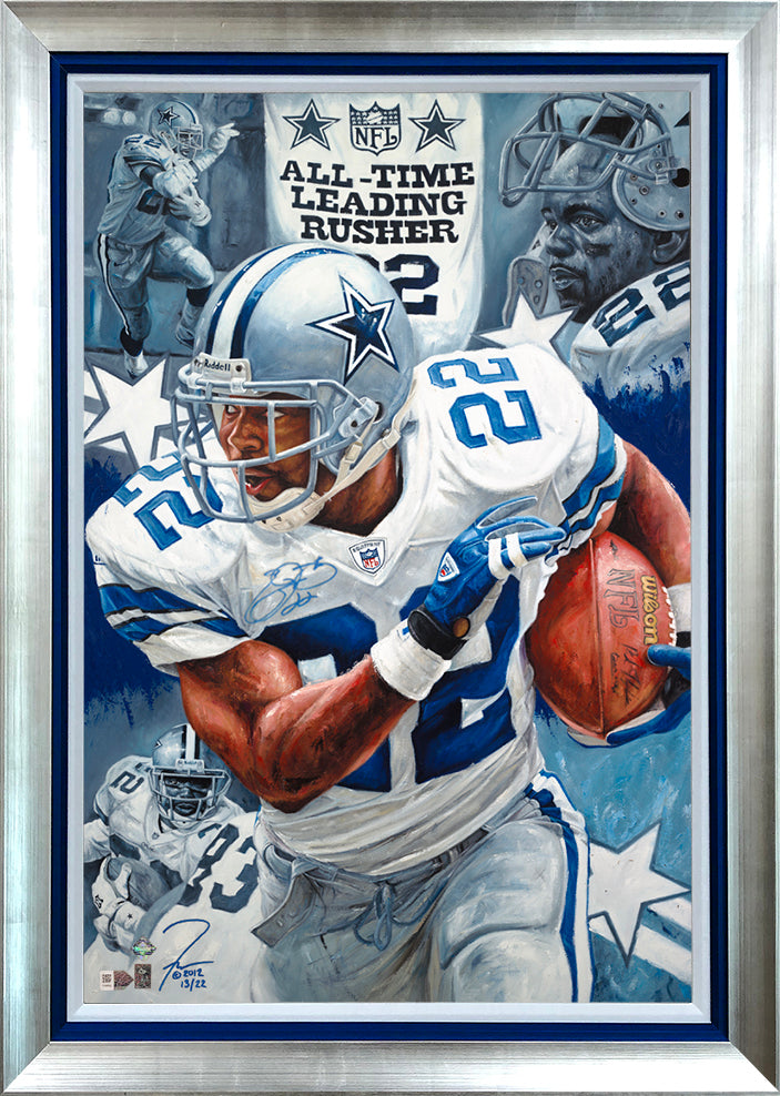 can i mail my helmet to emmitt smith for autograph Lone Star