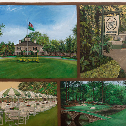the masters, "members only" 36x54 orig