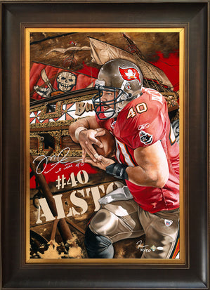 MIKE ALSTOTT Signed Limited Edition 8 X 10 Photo -   India