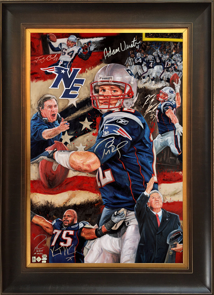 Vince Wilfork New England Patriots Football Poster Man Cave 
