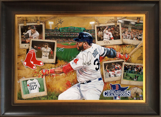 Dustin Pedroia Boston Red Sox 11 x 17 Limited Edition Lithograph