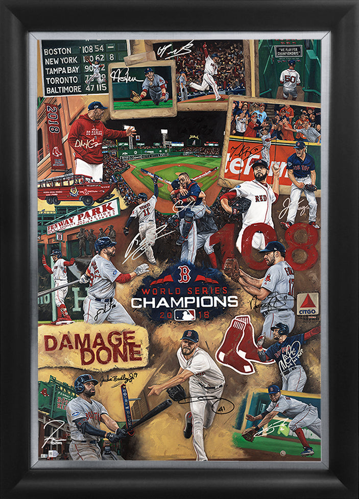 2018 World Series Gifts, Red Sox Art