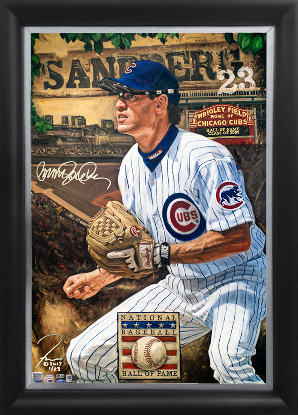 Ryno (Ryne Sandberg) Chicago Cubs - Officially Licensed MLB Cooperstown  Collection Print - Limited Release