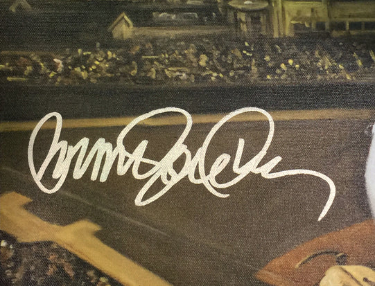 ryne sandberg, "second to none" 24x36 auto aroc, l.e. 23