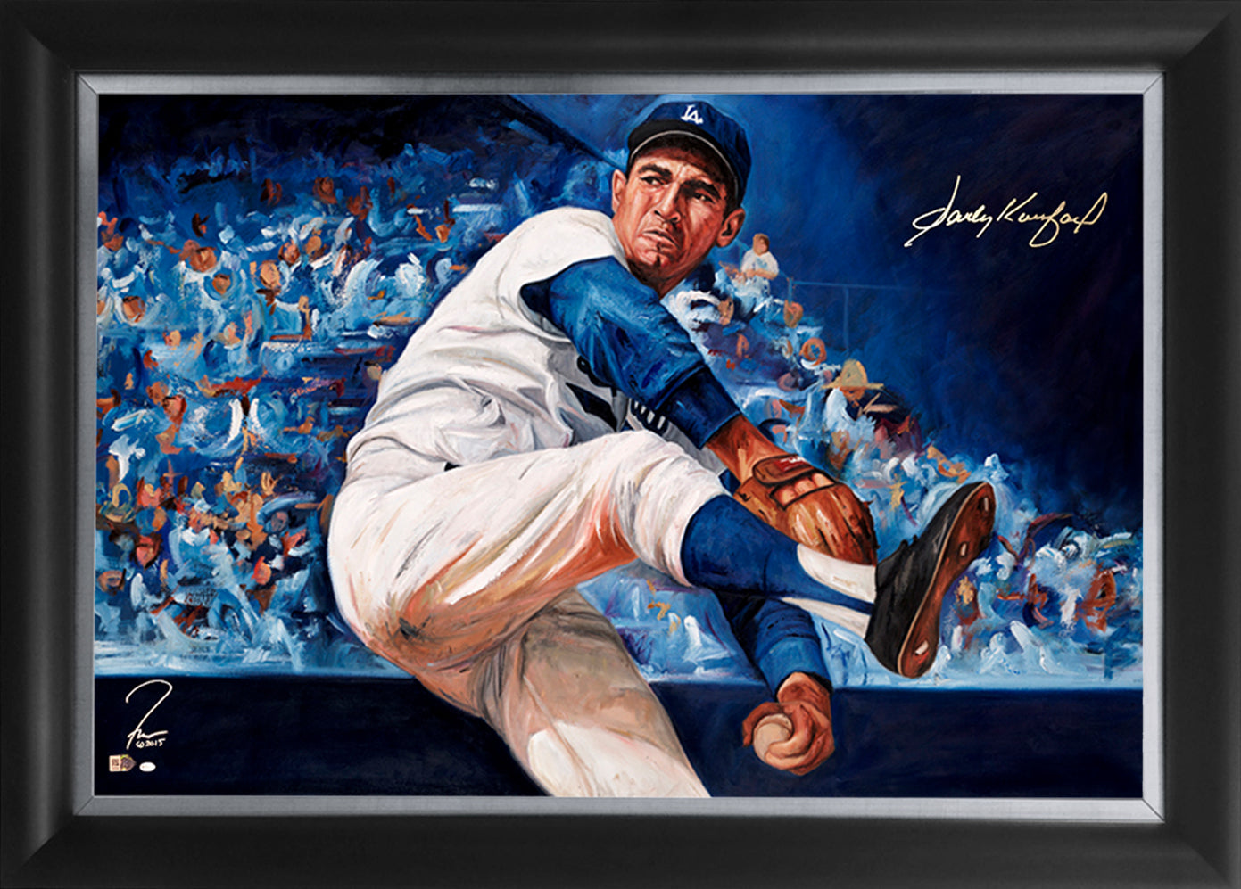 Sandy Koufax Brooklyn Dodgers Fanatics Authentic Deluxe Framed