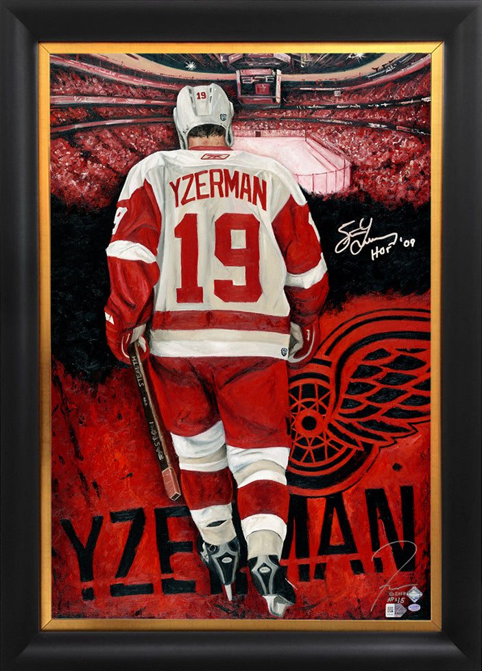 Steve Yzerman Autographed White Detroit Red Wings Jersey at 's Sports  Collectibles Store