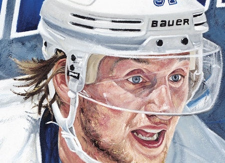 steven stamkos, "sniper" 24x36 auto aroc, l.e. 30
