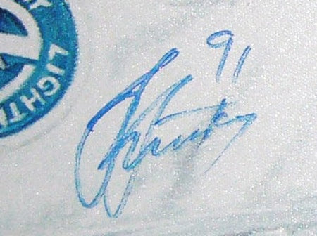 steven stamkos, "sniper" 24x36 auto aroc, l.e. 30