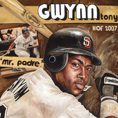 tony gwynn, "san diego's son" 30x45 orig